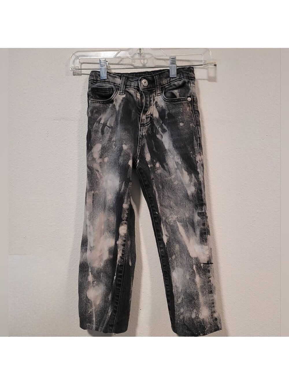 Kids Reverse Dyed Jeans Sz 5